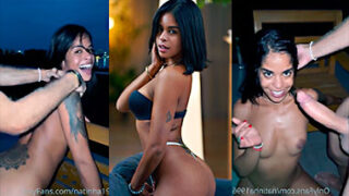 Anal ninfómana Natasha Rios follando duro con una polla brasileña