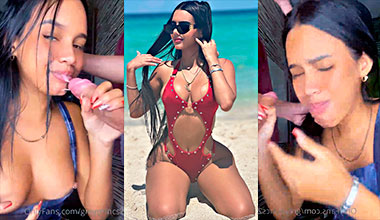 No Le Gusta Chupar Verga, Casi Vomita Varias Veces Chupando Esa Verga