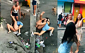 Otra demanda entre chicas que se matan por el pene más grande de Brasil