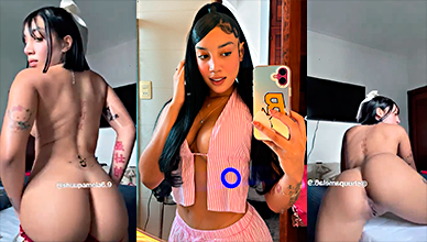 Shupamela dando insignias y mostrando su lindo toto