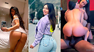 Paola Maldonado en trio con negro de gran polla