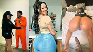 La oficial de policía del FBI Kayla Otto se folla duro al prisionero Guccithirdleg