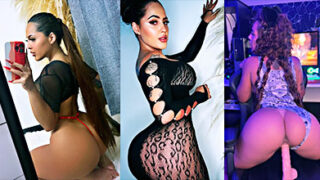 Vídeo porno de Anyimar Valentina cabalgando un consolador muy duro