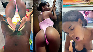 Profesora Dominicana Con Tremendo Negro Jugando Un Poco