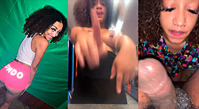 Redd Darling vídeo porno donde se traga el semen de su novio