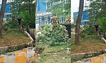 Rompe esas nalgas, te dicen los vecinos en un semáforo