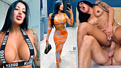 Rompe Ese Culo Papi Grita La Colombiana Mariana Martix en Sexo Anal