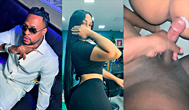 Santana Barber Shop rompiendo totos a algunas de sus chicas