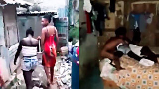 Se descontrolan, Cornudo dominicano los pilla y se van a los golpes