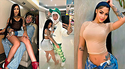 Sera Yailin o la ex de Tekashi en este vídeo porno donde quiere orinar