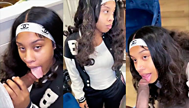 Ella no quería que la grabara pero ese pene grande termina controlándola