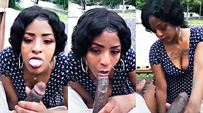 De esa polla no deja ni una sola gota de leche.