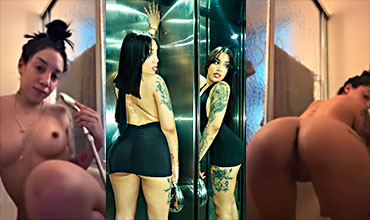 Shupamela En El Baño Lavando Su Toto Y Con Ganas De Coger