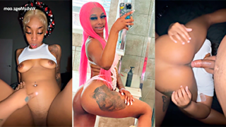 Destrozame el culo y vente dentro de mi, dicen las putas follando en trio