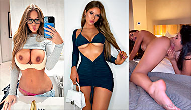 Sky Bri se deja devorar el coño por una puta lesbiana hambrienta