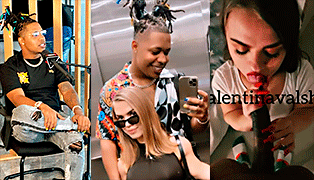 Presunto video porno de Valentina Midget y el artista urbano El Boke