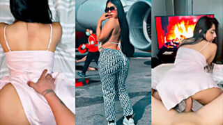 Thaliahna Restrepo le da una buena cogida antes de quedarse dormido