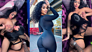 La tetona Alexis forma un trío muy caliente con un amigo