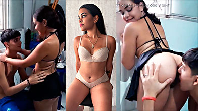 Valentina se deja seducir por el flaco para follársela bien rico