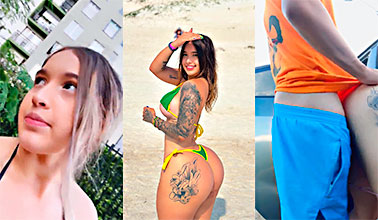 Valeria Castañeda seduce al Uber y se lo folla hasta recibir una corrida