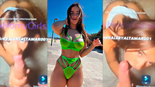 Video xxx filtrado de valery altamar tragando una polla