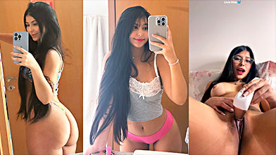 La princesa Livia Dias usa vibradores brasileños para su coño