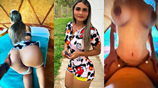 Vídeo porno de Alejita Ríos follándose a Rico vestida de sirvienta