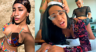 Vídeo Porno De Leyne Rodríguez Follando En Tríos Con El Tatuador