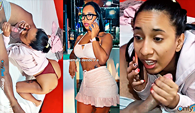 Puta Infiel Le Dice Que Se La Meta Mientras Su Novio Habla Por Celular