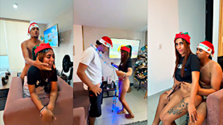 Ay sí hermana, se siente el espíritu navideño, le dicen a Luisiana Foxxx