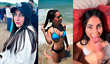 Vídeo porno de Mailen Agostina recibiendo una corrida de su polla