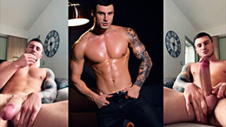 Vídeo porno de Max Barz haciéndole una paja en nombre de Ricky Martin