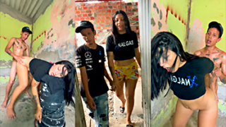 Va al sitio de construcción abandonado para follar intensamente a Tifanny Lee