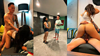 Vecinos mexicanos se encuentran en el ascensor y van al hotel a follar duro