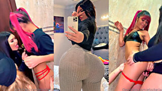 Virgen Dominicana Es Devorada Por Las 2 Lesbianas Muy Calientes