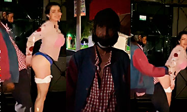 WTF, Kendall dice: Ponme esa polla de burro follándome a un vagabundo