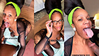 WTF, la puta del Sinn Da Truth recibe 3 corridas