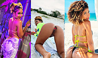 WTF en la playa hace locuras sexuales con un plug anal