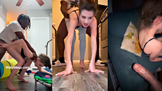 WTF, le están destrozando el coño sin piedad a la pobre flaca