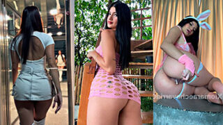 Xiomara Echavarria Se Mete Algo Dentro De Su Coño Para Masturbarse