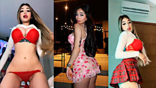 La Famosa Influencer Yajana Cano Vestida de Colegiala Masturbándose