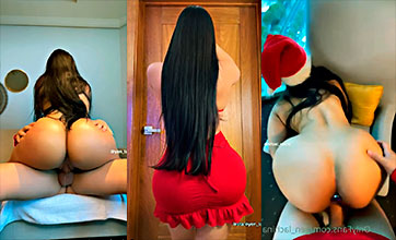 La Chama canta intensamente en Navidad y solo dice Oh Si Papi