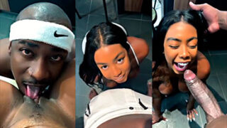 Jovencita experimenta la enorme polla brasileña del Sr. Jefao Ator