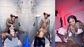 desde el baño cogiendo duro y terminando en la cama