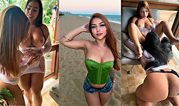 La pequeña Brida Nunes se enfrenta a una lesbiana de nalgas enormes  ‍