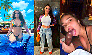 vídeo porno de Ash Kash tragándose una polla negra