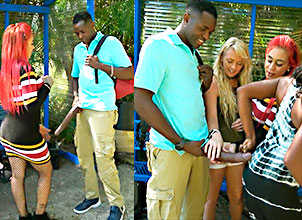 Marido cornudo se escapa tras ver la polla del negro por WhatsApp