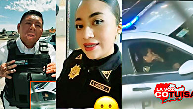 Vídeo porno de los agentes de policía dentro de la patrulla teniendo relaciones