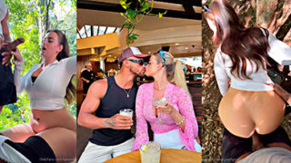 Tameeka Kerr lleva a su novio al bosque para un buen polvo