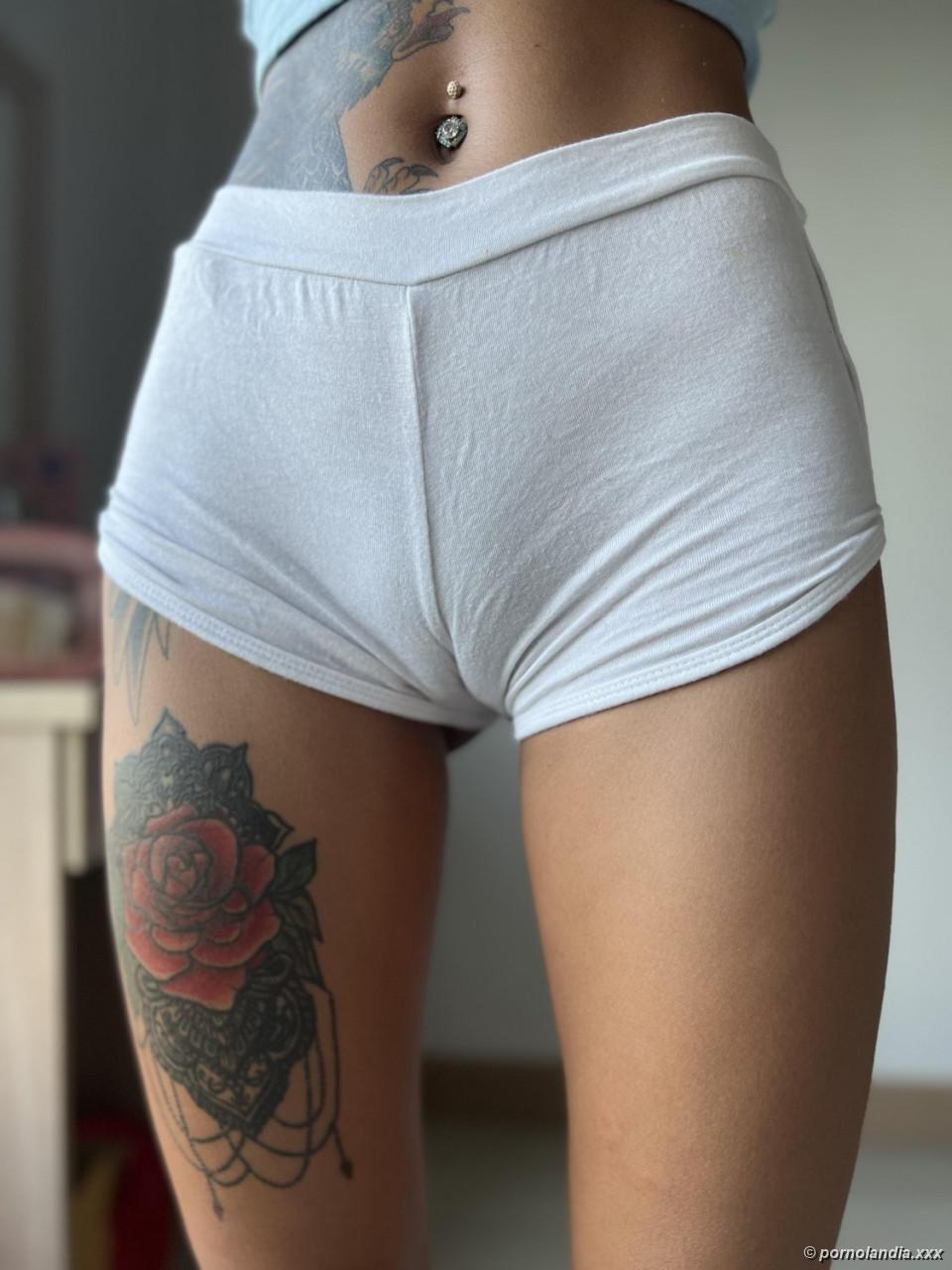 Magrela da Tailândia sensualizando com o corpo natural - Foto 248592
